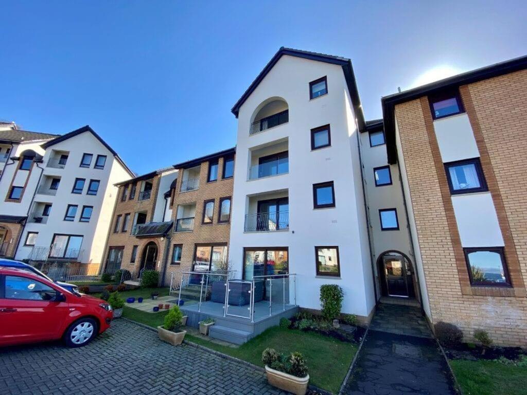 Largs Sea Front, Modern Apartment Exterior foto